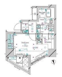 ガリシア大塚駅前 903 間取り図
