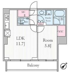 URBAN PARK GRANDE代官山 (アーバンパークグラン代官山) 309 間取り図