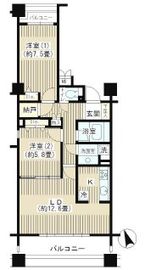 麻布市兵衛町ホームズ 4階 間取り図