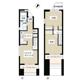 FLATS一番町 801 間取り図