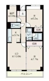 目黒本町マンション 703 間取り図