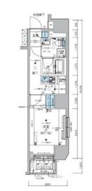 メインステージ信濃町 5階 間取り図