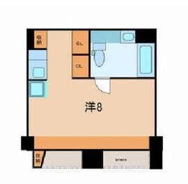 ロイヤル赤坂サルーン 7階 間取り図