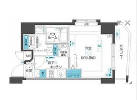 フェニックス武蔵小山 5階 間取り図