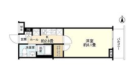 エステムコート元住吉 3階 間取り図