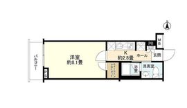 エステムコート元住吉 3階 間取り図