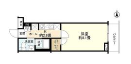 エステムコート元住吉 2階 間取り図