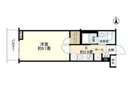 エステムコート元住吉 2階 間取り図