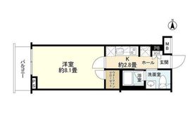 エステムコート元住吉 2階 間取り図