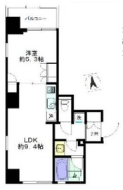 アイトリアノン 601 間取り図
