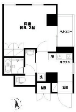 アイトリアノン 602 間取り図