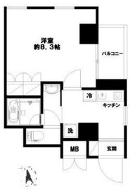 アイトリアノン 602 間取り図