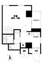 アイトリアノン 702 間取り図