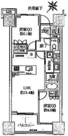パークホームズ築地グリーンサイド 3階 間取り図