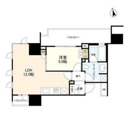 プラウド阿佐ヶ谷 7階 間取り図