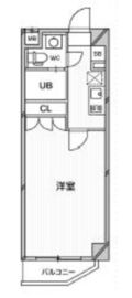 ガーデンテラス南麻布 207 間取り図