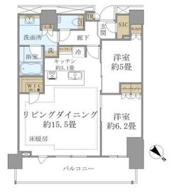 ブリリアザ・タワー東京八重洲アベニュー 18階 間取り図