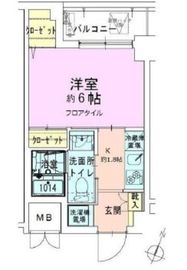 門前仲町レジデンス弐番館 903 間取り図