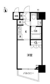 セントラル銀座 202 間取り図