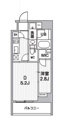 ALTERNA東池袋 (オルタナ東池袋) 203 間取り図