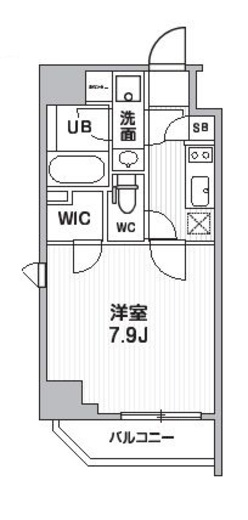 ALTERNA東池袋 (オルタナ東池袋) 206 間取り図
