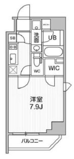 ALTERNA東池袋 (オルタナ東池袋) 507 間取り図
