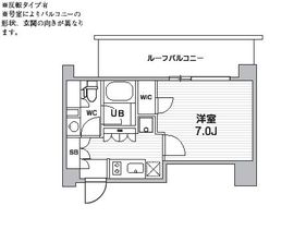 ALTERNA東池袋 (オルタナ東池袋) 801 間取り図