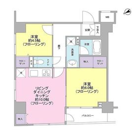 パートナーシップアパートメント 1202 間取り図