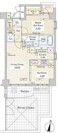 ル・シュクレ永福 (LeSucre永福) 106 間取り図