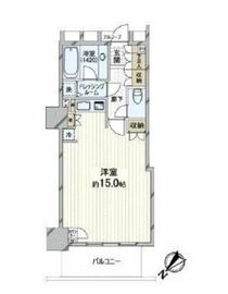 セントラルレジデンス新宿シティタワー 7階 間取り図