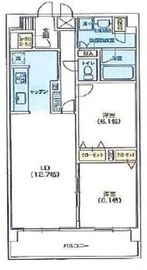 ルミエール東神田 11階 間取り図