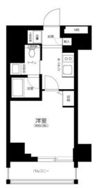 フェニックス浜松町 4階 間取り図