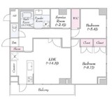 ヴァンテ・アン神楽坂 309 間取り図
