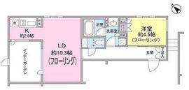 レグノ・コラージュ 1階 間取り図