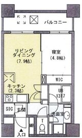 アトラス千代田末広町 9階 間取り図