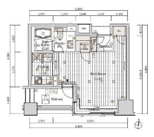 レグノ・セレーノ 2階 間取り図