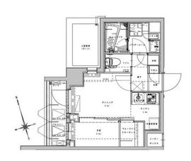 アジールコート大森西 310 間取り図