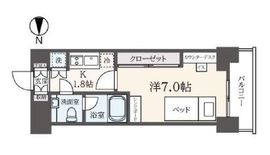 ミディアス渋谷ウエスト 4階 間取り図