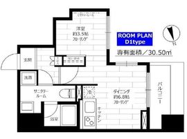 ステージグランデ蔵前 3階 間取り図