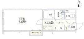 タスキSmart新中野 101 間取り図