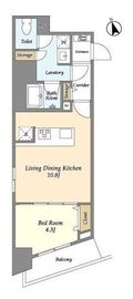 アビティ下北沢 505 間取り図