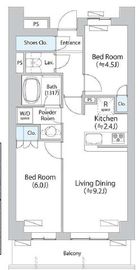 パークアクシス千歳船橋 317 間取り図