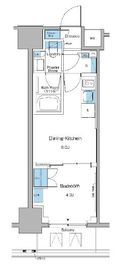 ルフォンプログレ上野マークス 302 間取り図