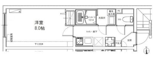 タスキSmart新中野 301 間取り図