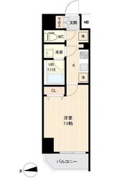 ORSUS大鳥居 (オルサス大鳥居) 602 間取り図