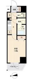 ORSUS大鳥居 (オルサス大鳥居) 1405 間取り図