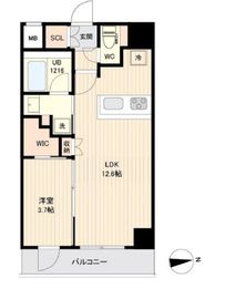 ORSUS大鳥居 (オルサス大鳥居) 102 間取り図