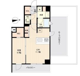 ORSUS大鳥居 (オルサス大鳥居) 706 間取り図