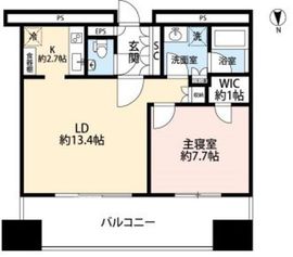 東京タイムズタワー 18階 間取り図