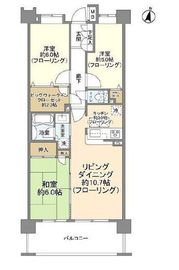 ザ・クレストリヴァシス 4階 間取り図